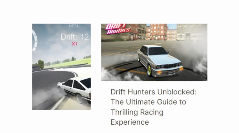 Drift Hunters Unblocked